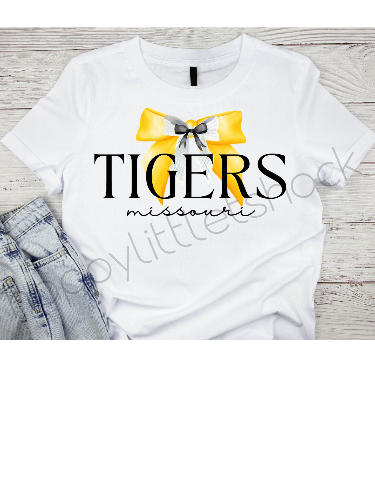 Custom School/Team Preppy Bows PNG Digital Download