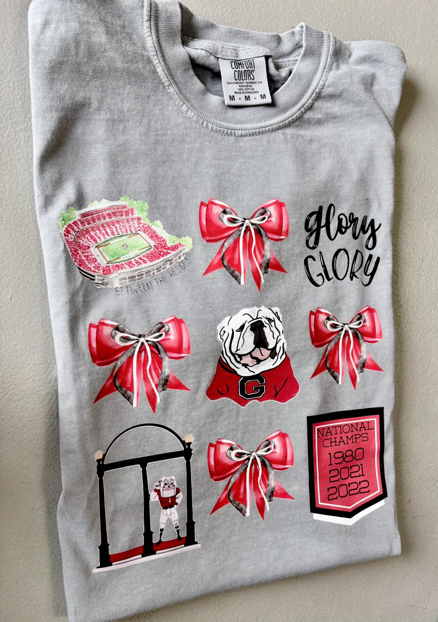 Coquette Preppy Georgia Bulldogs