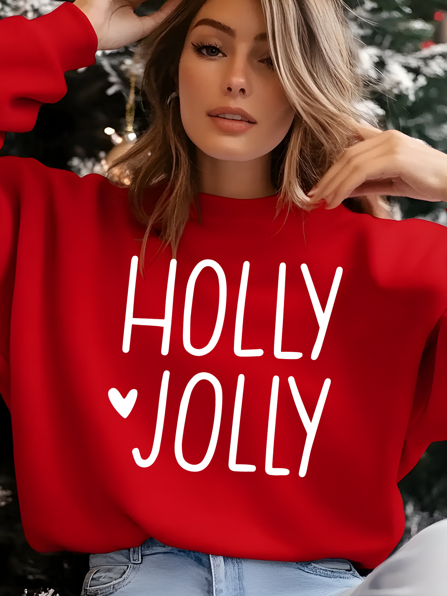 Minimalist Holly Jolly