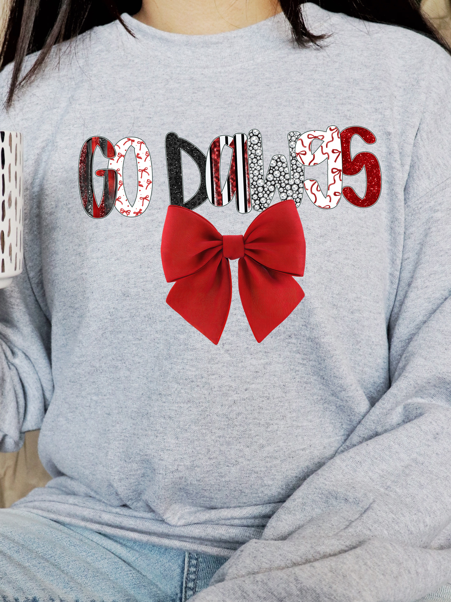 Elegant Go Dawgs PNG Digital Download