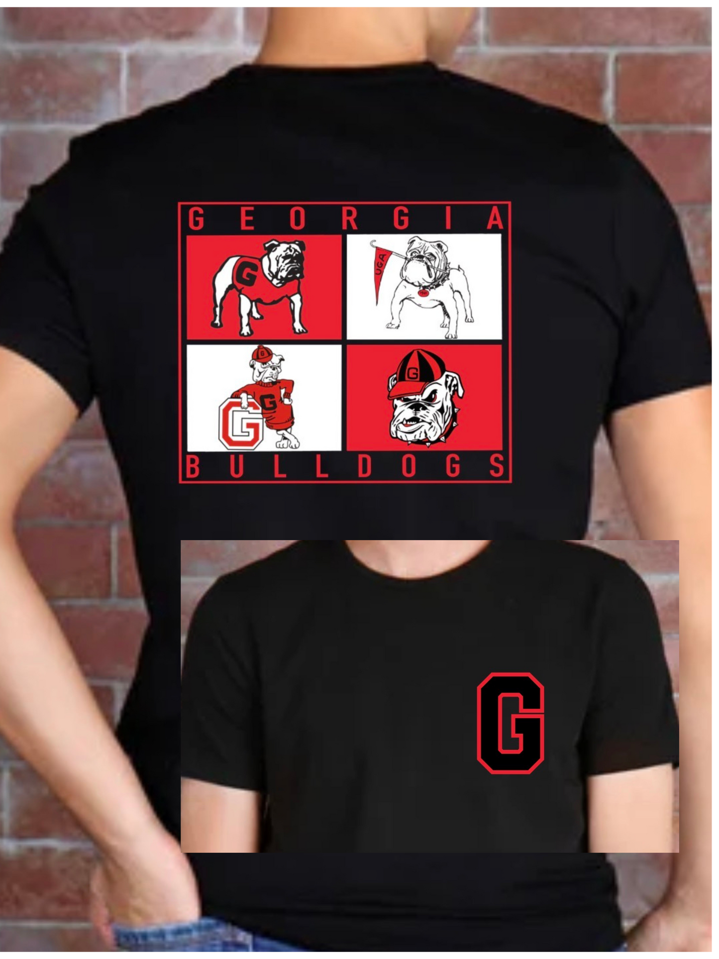 Vintage Georgia Bulldogs Mascots