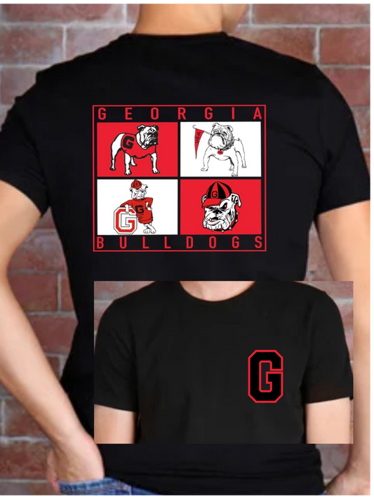 Vintage Georgia Bulldogs Mascots