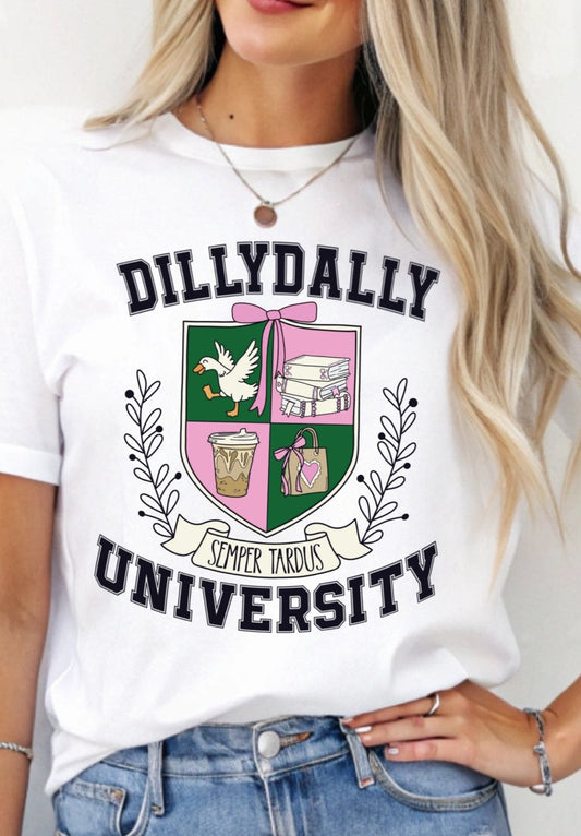 Dilly Dally University PNG Digital Download
