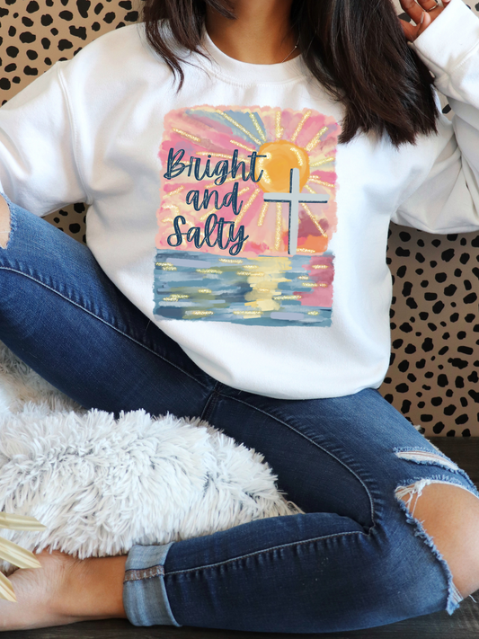 Bright and Salty PNG Digital Design Instant Download