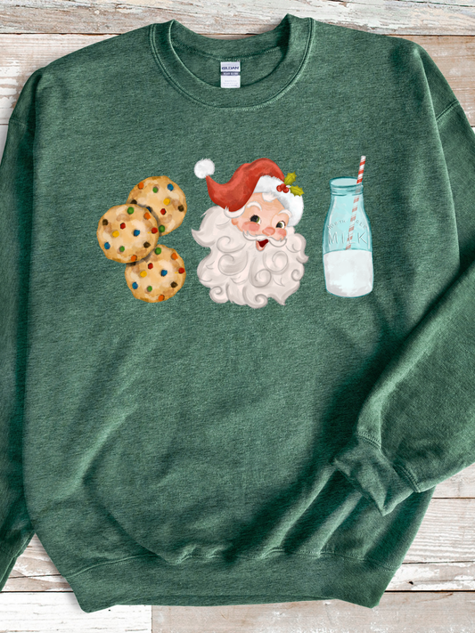 Santa Milk and Cookies