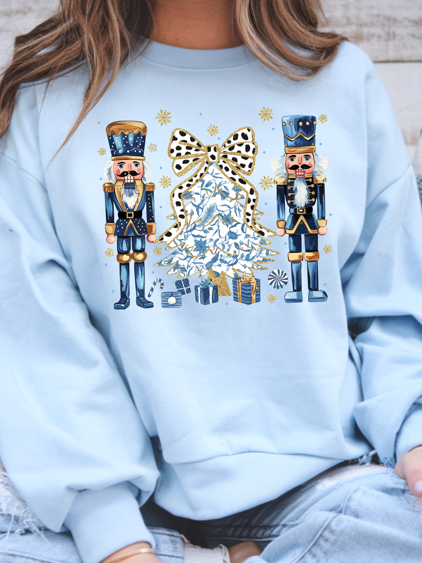 Blue Preppy Nutcracker
