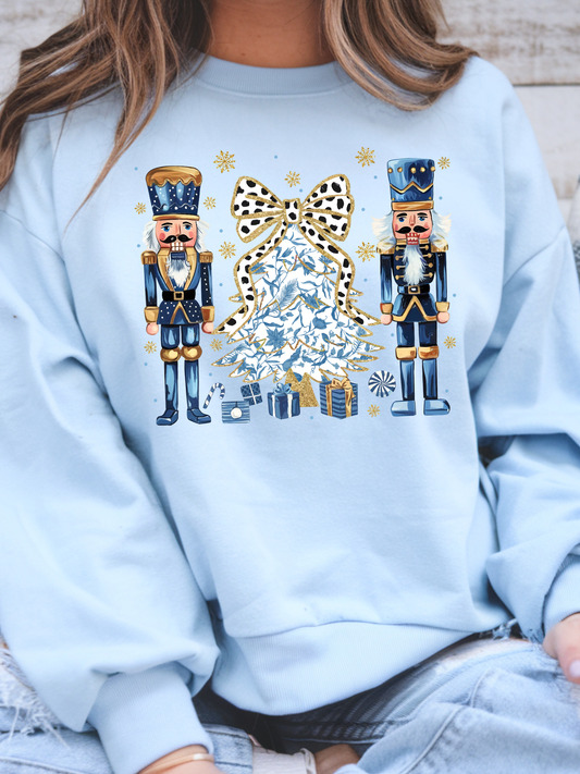 Blue Preppy Nutcracker
