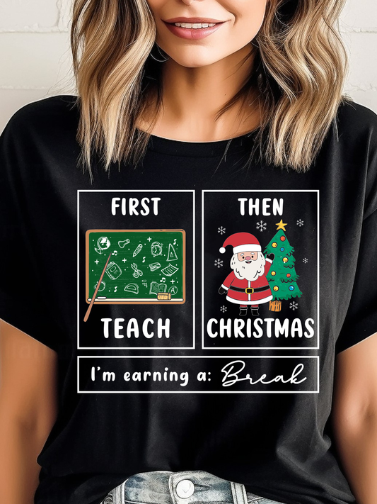 Teacher Earning Christmas Break