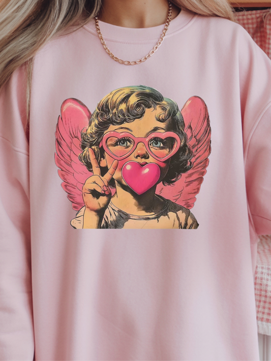 Cupid Peace Sign
