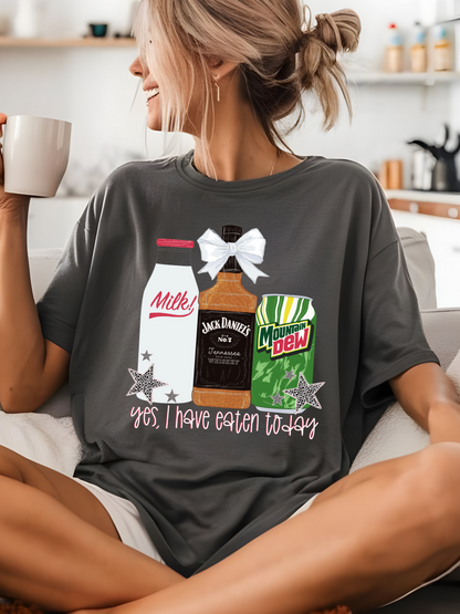 Custom Yes I Have Eaten Today PNG Digital Download
