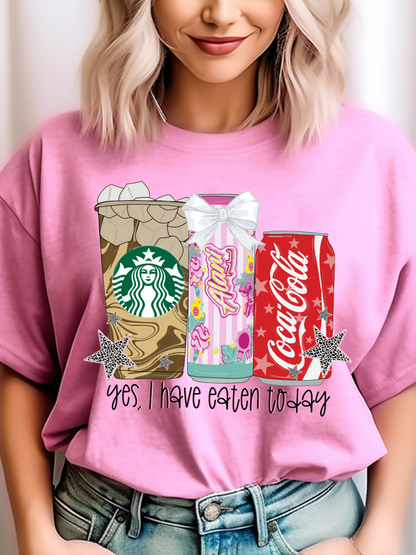 Custom Yes I Have Eaten Today PNG Digital Download