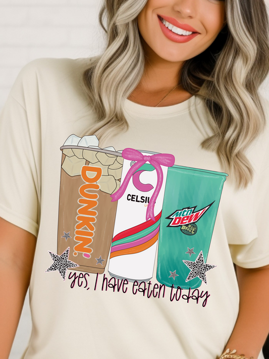 Custom Yes I Have Eaten Today PNG Digital Download
