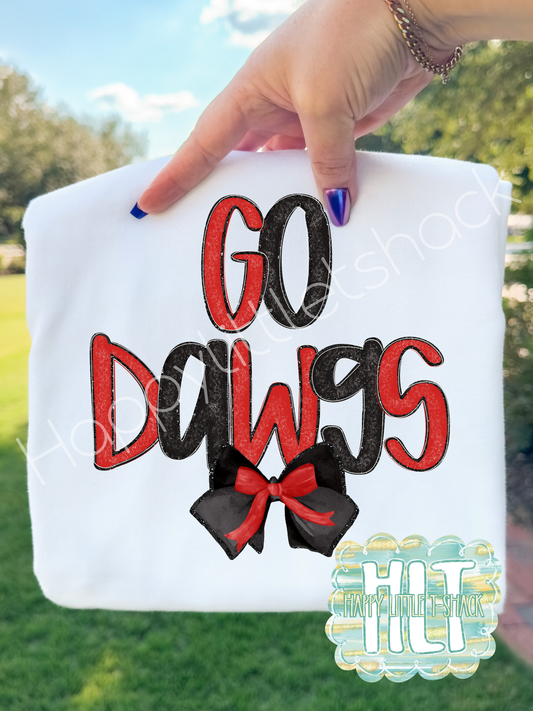 Preppy Go Dawgs PNG Digital Download