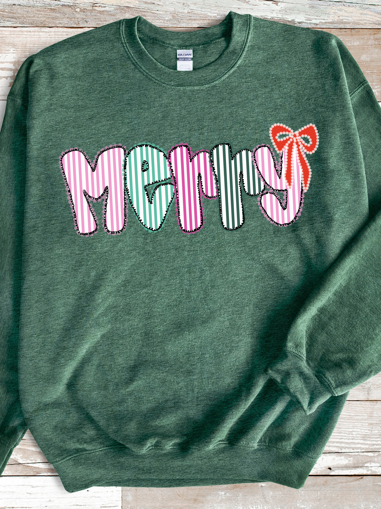 Preppy Merry With Lace Border