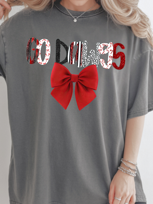 Elegant Go Dawgs PNG Digital Download